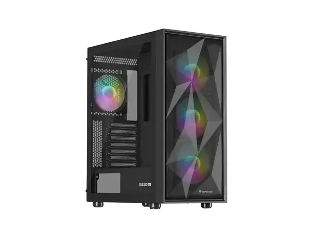 PC CASE GENESIS DIAXID 605 ARGB MIDI TOWER USB