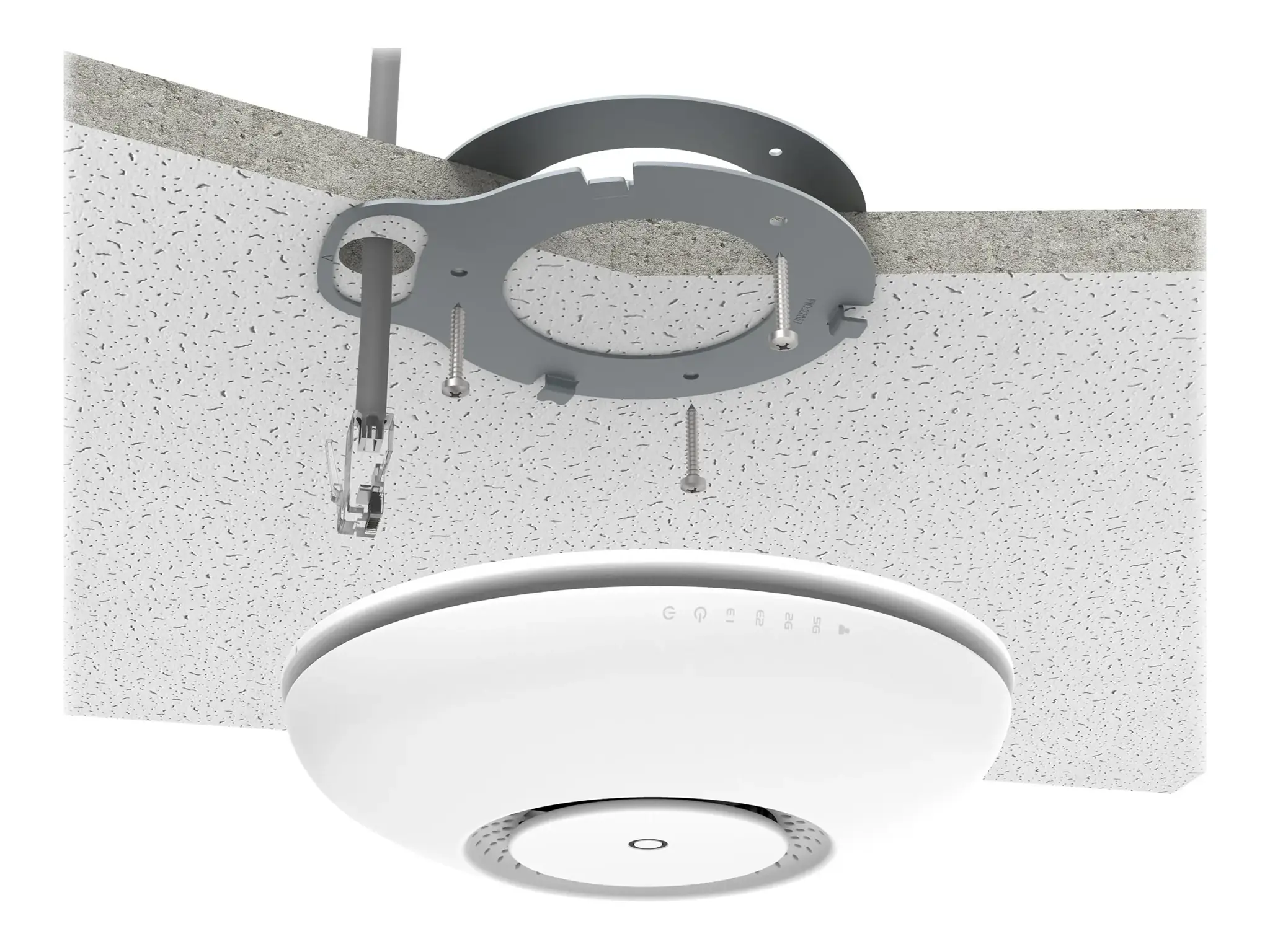 MIKROTIK RBcAPGi-5acD2nD cAP ac Dual Band 2x RJ45 1000Mb/s prieigos taškas