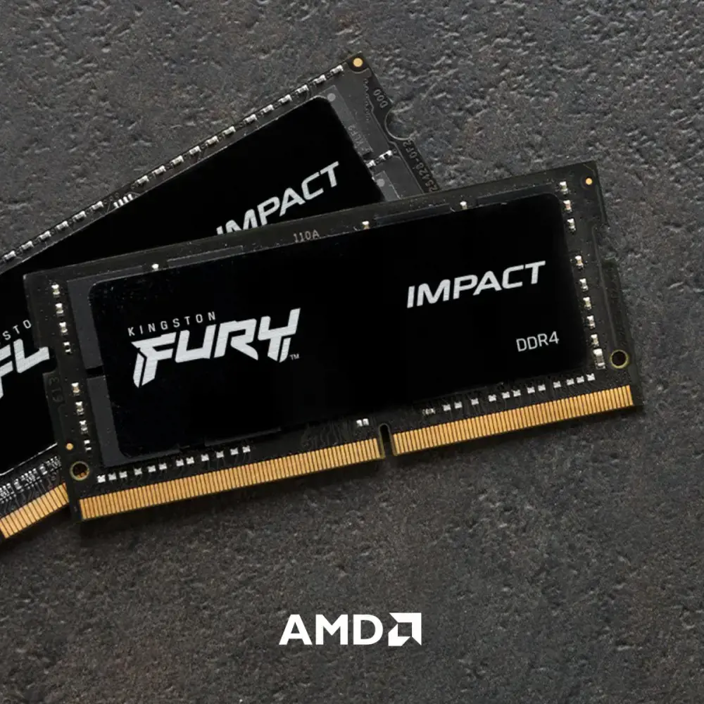 KINGSTON 8GB 3200MHz DDR4 CL20 SODIMM FURY Impact