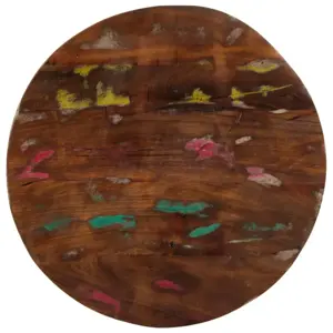 Stalviršis, 50x1,5cm, perdirbtos medienos masyvas, apskritas
