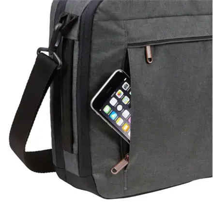 "Case Logic Era ERACV-116 Obsidian", Portfelis, 39,6 cm (15,6"), Diržas per petį, 670 g