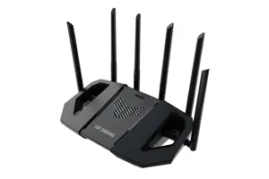 Asus | Dual Band WiFi 7 Extendable Gaming Router | TUF Gaming BE6500 | 802.11be | 6500 Mbit/s | Ethernet LAN (RJ-45) ports 4 | Mesh Support Yes | MU-MiMO Yes | Antenna type External fixed | 1