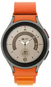"Tech-Protect" laikrodžio dirželis "Nylon Pro Samsung Galaxy Watch 4/5/5 Pro", oranžinis