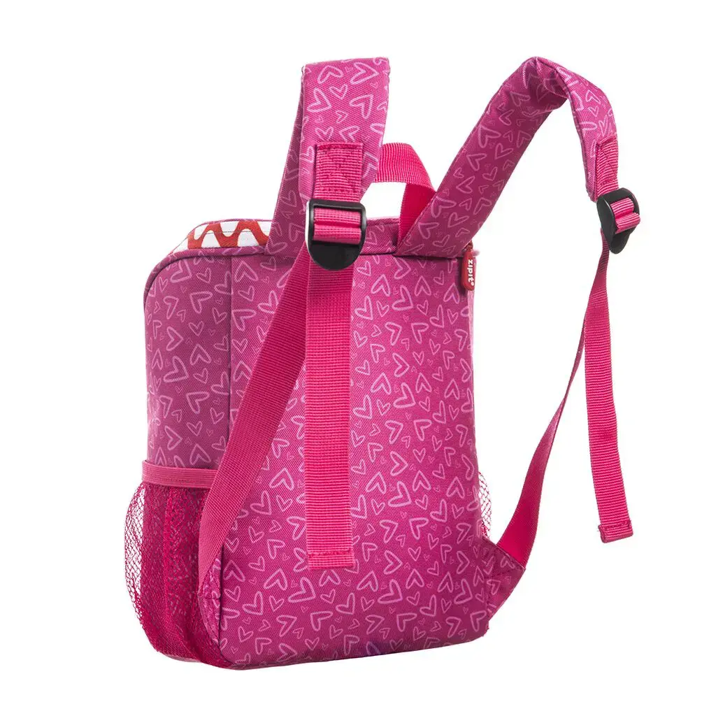 Pietų dėžutė su petnešomis, ZIPIT, Wildlings Lunch Bag, LBWD-HIPS, rožinės sp.,  22 x 10 x 27 cm