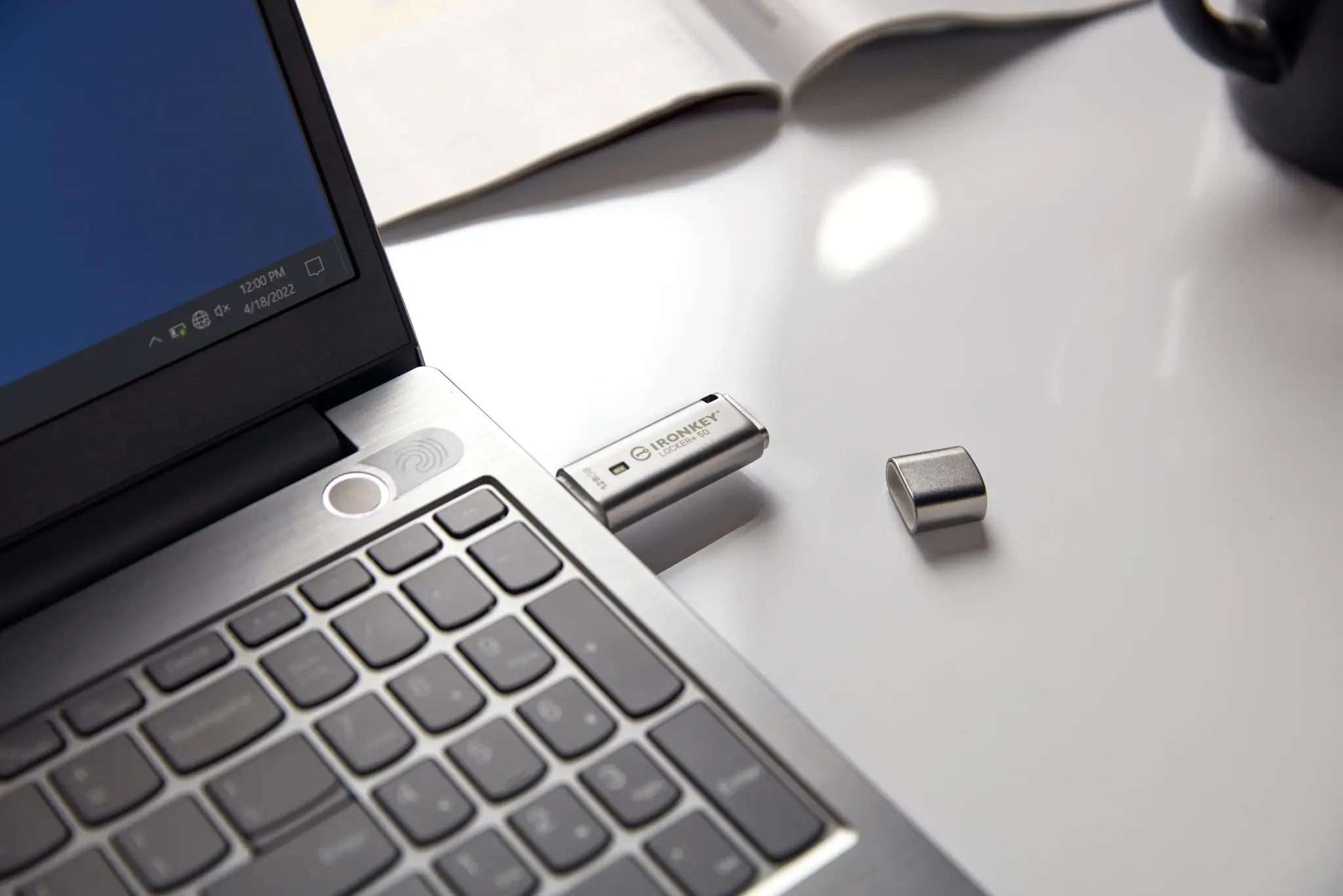 KINGSTON 128GB IKLP50 AES USB w/256bit Encryption