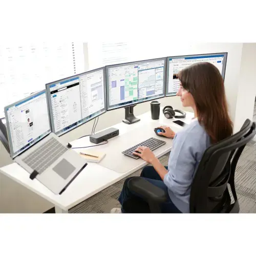Kensington KB435 EQ Rechargeable Multi-Device Compact Klaviatūra RF+BT, US, Space Grey