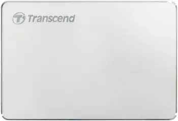 TRANSCEND 1TB 2,5 colio nešiojamasis kietasis diskas StoreJet C3S Aliuminis visas