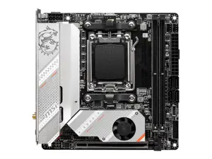 MSI MPG B650I EDGE WIFI, AMD, "Socket AM5", "AMD Ryzen 7 7th Gen", "AMD Ryzen 9 7th Gen", "Socket A…