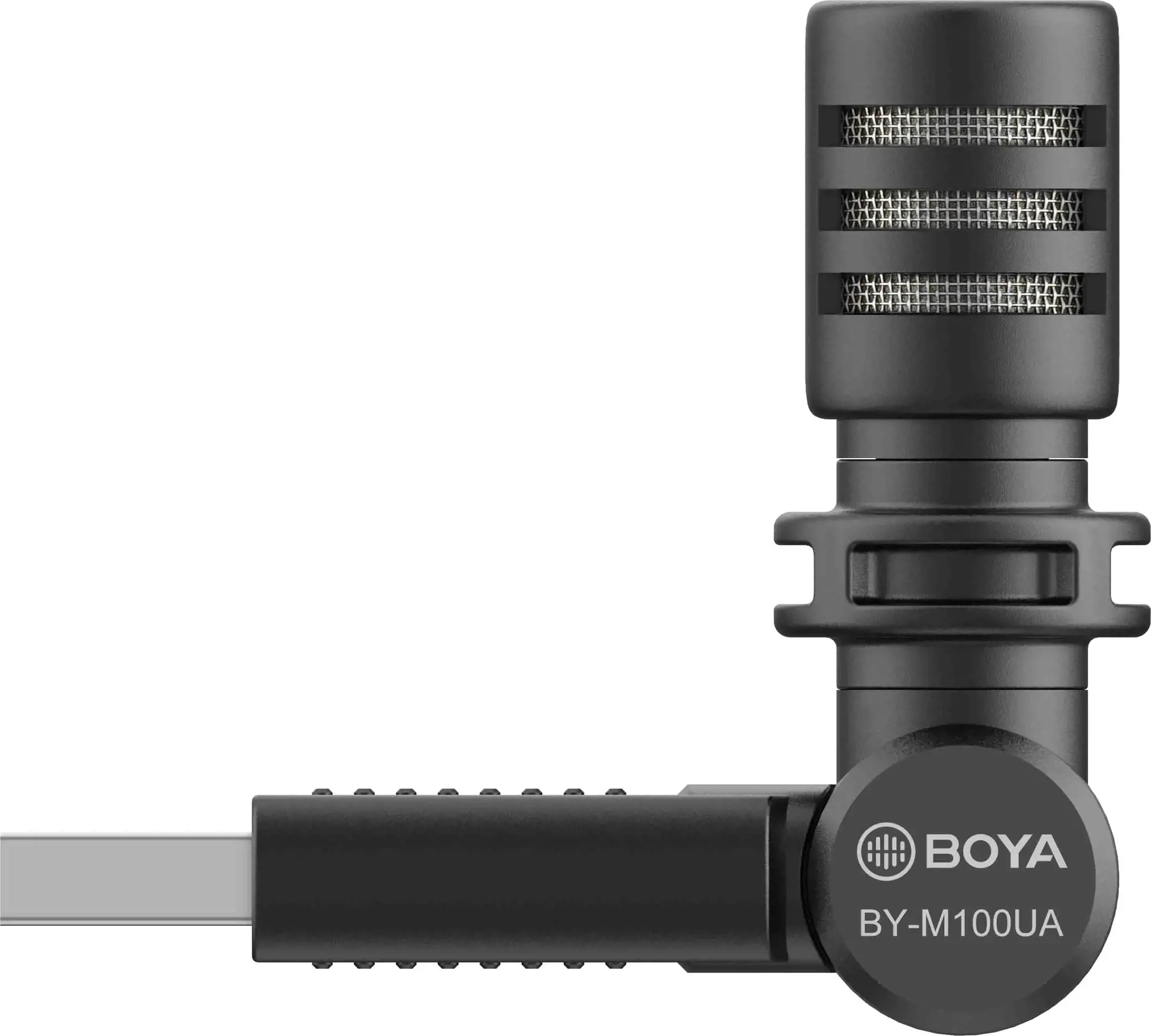 BOYA Plug-in ir Play mini USB-A mikrofonas, juodas BOYA10187  BY-M100UA