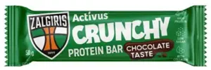 Baltyminis batonėlis ACTIVUS&ŽALGIRIS šokolado skonio, su įrisų skonio sluoksniu, 50g