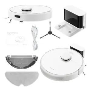 Dulkių siurblys-robotas Dreame DreameBot D9 Max Gen 2, Balta