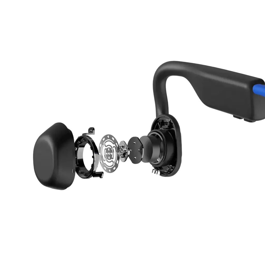 SHOKZ OpenMove, belaidės, skambučiai / muzika, 20 - 20000 Hz, 29 g, ausinės, mėlynos