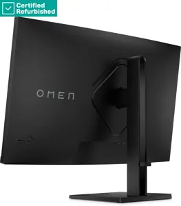 RENEW GOLD OMEN by HP 32c Curved Gaming Monitor - 31.5" 2560x1440 QHD 400-nit 165Hz AG, Curved, VA HDR 400, 2x HDMI/DisplayPort, height adjustable/tilt, 1 years