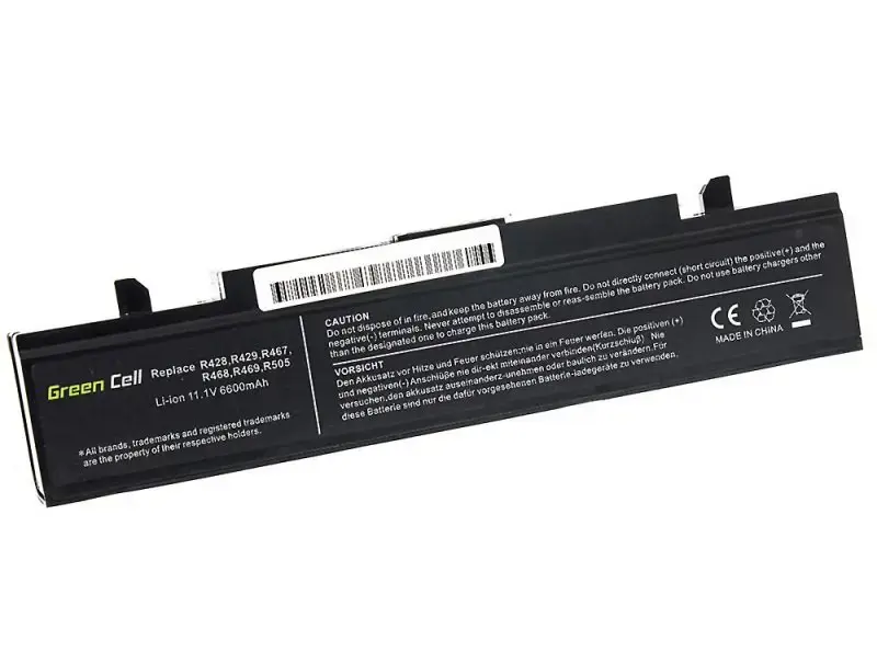 GREENCELL SA02 baterija AA-PB9NC6B AA-PB9NS6B iki Samsung R519 R520 R522 R530 R540 11.1V 9 cel