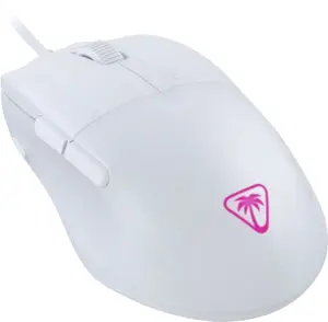 Turtle Beach Pure SEL - Ultra-Light Ergonomic RGB Gaming Mouse, 8K DPI Optical Sensor, Mechanical Switches, Pretension System, Pure PTFE glides, RGB Illumination White, Right-hand, Optical, USB Type-A, 8000 DPI, White