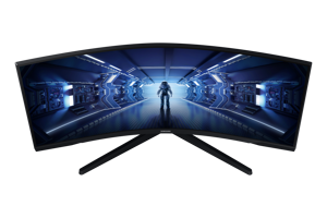 "Samsung Odyssey C34G55TWWP", 86,4 cm (34"), 3440 x 1440 taškų, "UltraWide Dual Quad HD", LED, 1 ms, juoda