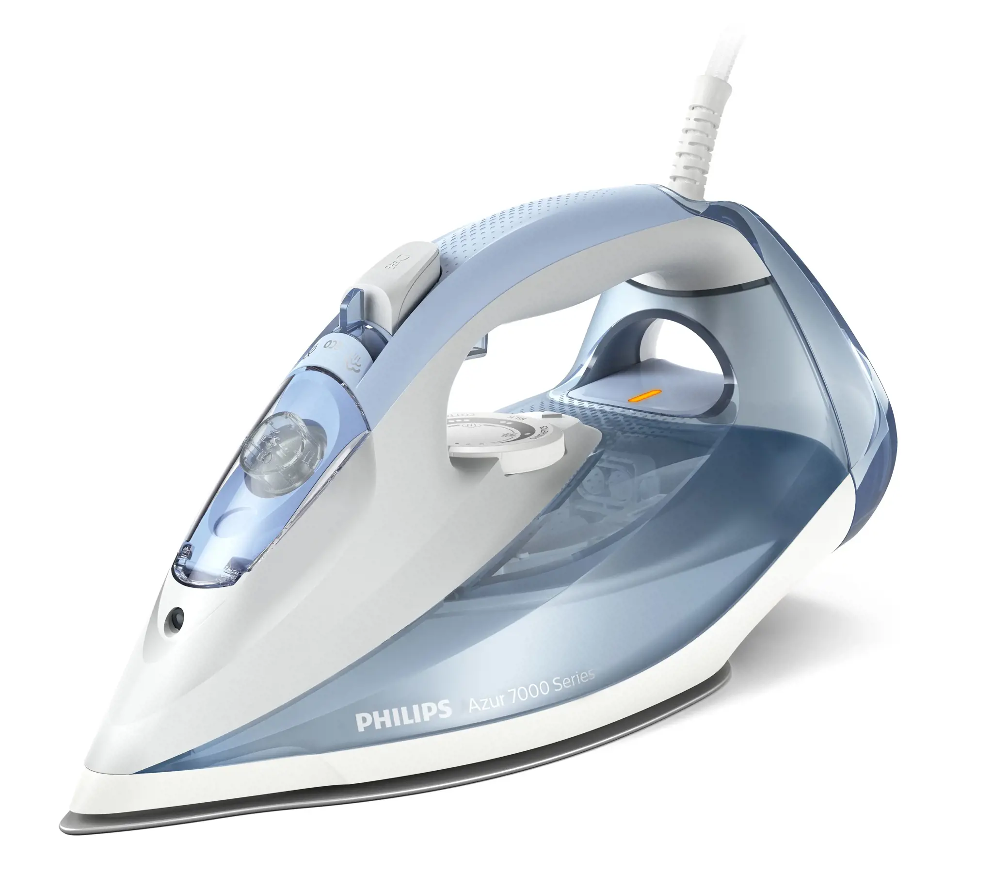 "Philips" 7000 serijos DST7011/20, garinis lygintuvas, "SteamGlide Plus" padas, 2 m, 220 g/min, mėlynas, pilkas, 45 g/min