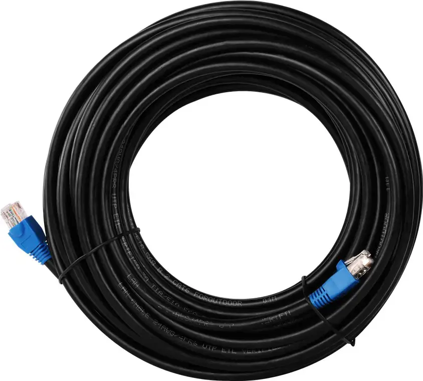 GB CAT6 U/UTP LAUKO JUODA 30 M
