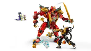 LEGO NINJAGO 71868 Wyldfyre's Transforming Dragon Mech