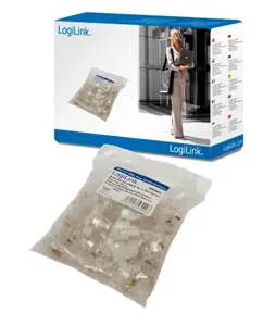 LOGILINK MP0002 LOGILINK - Modulinis kištukas CAT5 neekranuotas 100 vnt.