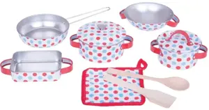 Bigjigs žaisliniai indai (9 el.)