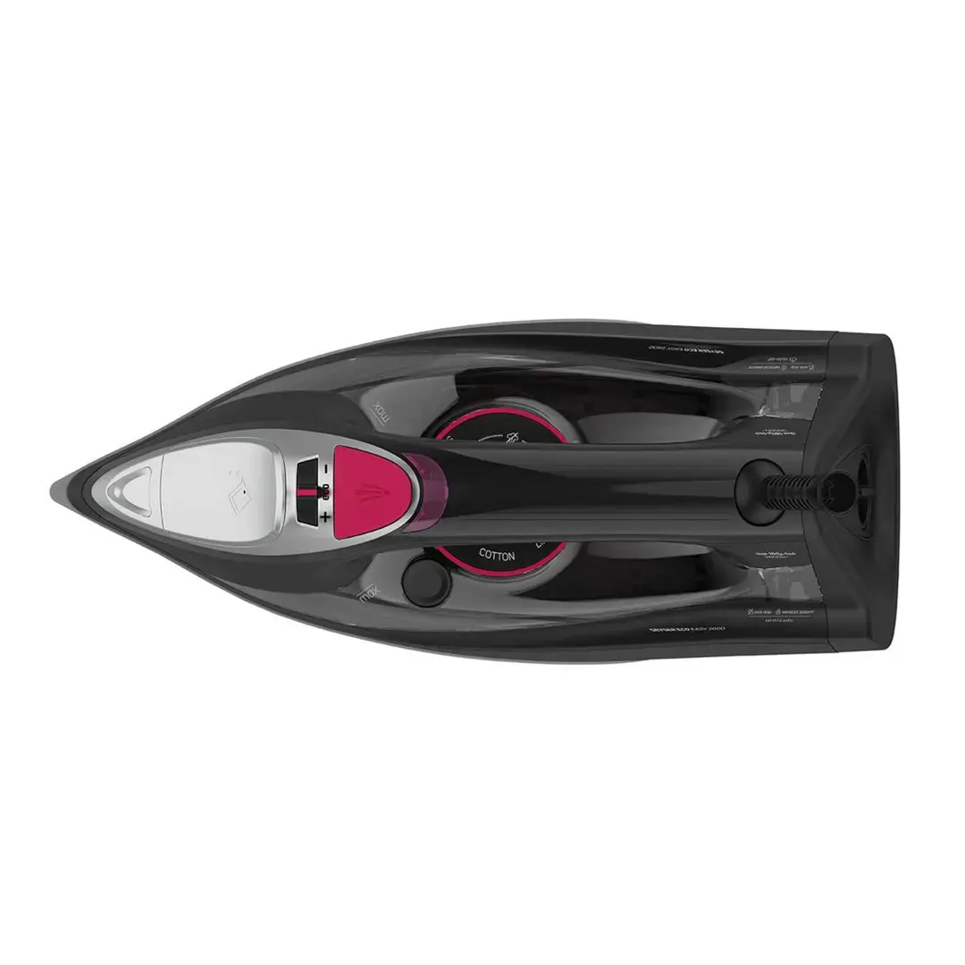 Taurus Geyser Eco Easy 2800 sausas ir garų lygintuvas Keraminė pado plokštė 2800 W Juoda