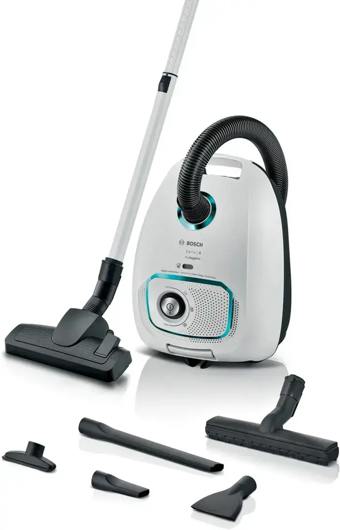 Bosch Serie 4 BGB41HYG1H 600 W white bagged vacuum cleaner