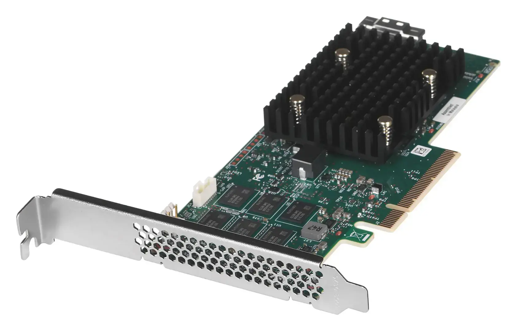 LSI MegaRAID 9560-8i, 8 prievadų int. 12 Gb/s trirežis PCIe Gen 4.0, 4 GB spartinančioji atmintinė