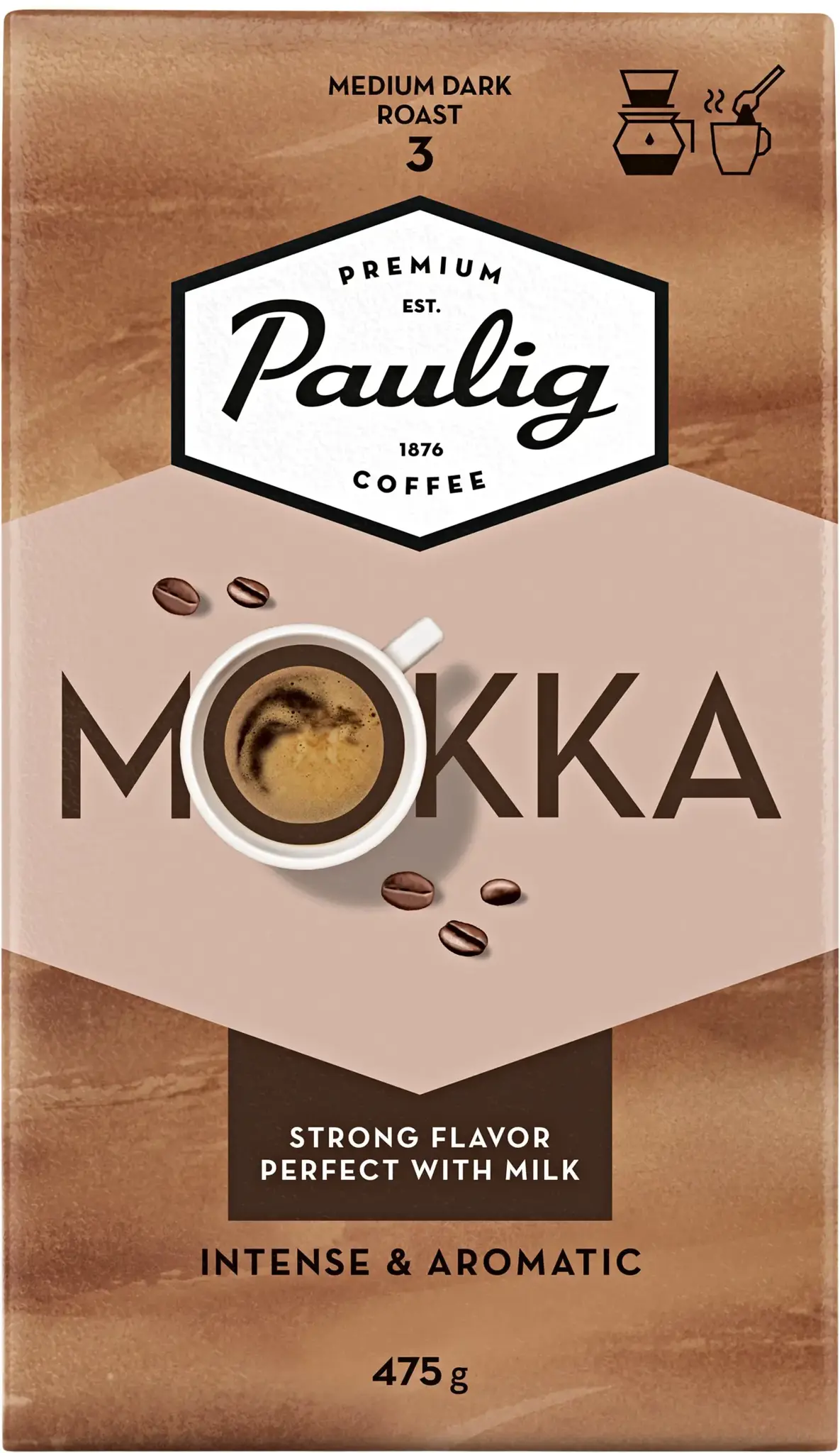 Malta kava PAULIG Mokka, 475 g