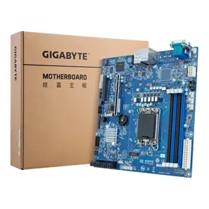 Motherboard - Gigabyte MX34-BS0 1x LGA 1700 Intel® Xeon® E-2400 / 6300 Intel® Pentium® Gold G7400 / G7400T Intel® C262