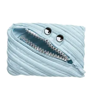 Penalas-pieštukinė ZIPIT Grillz Monster Jumbo Pouch, ZTMJ-GR4, Šviesiai mėlynos spalvos