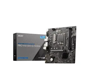 MSI PRO H610M-G DDR4, "Intel", LGA 1700, "Intel® Core™ i9", LGA 1700, DDR4-SDRAM, 64 GB