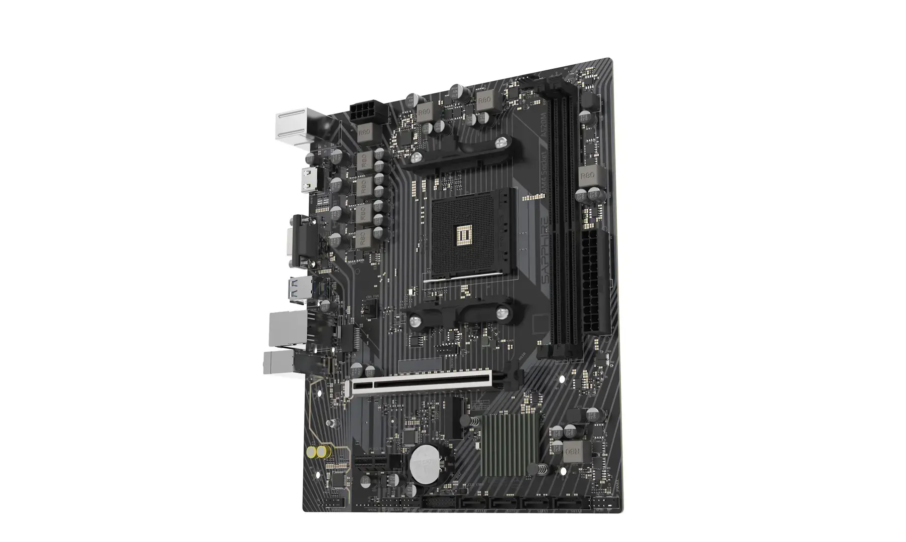 Sapphire A520M-E AMD A520 Socket AM4 micro ATX