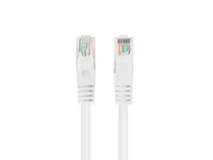 PATCHCORD KAT.5E UTP 0.5M BIAŁY FLUKE PASSED LANBERG 10-PACK