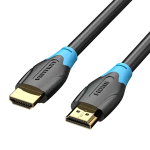 "Vention" HDMI kabelis 8M juodas, 8 m, HDMI A tipo (standartinis), HDMI A tipo (standartinis), 3D, …