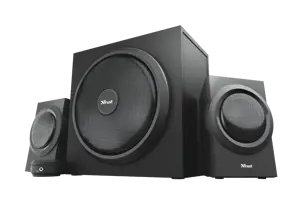 "Trust Yuri", 2.1 kanalo, 60 W, universalus, juodas, 120 W, laidinis
