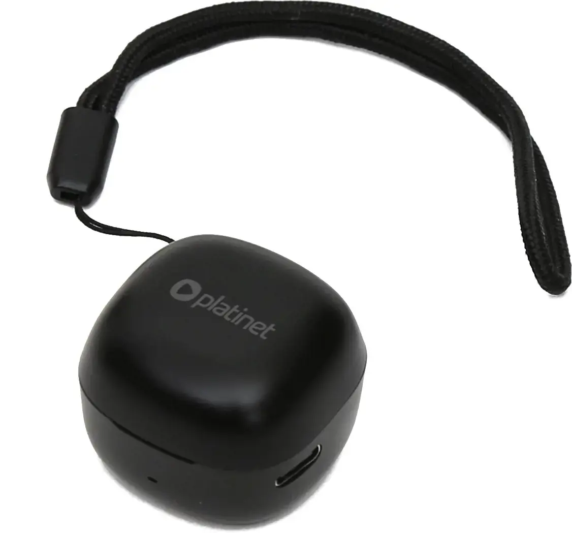 Platinet belaidės ausinės PM1001B TWS, juodos (45923)