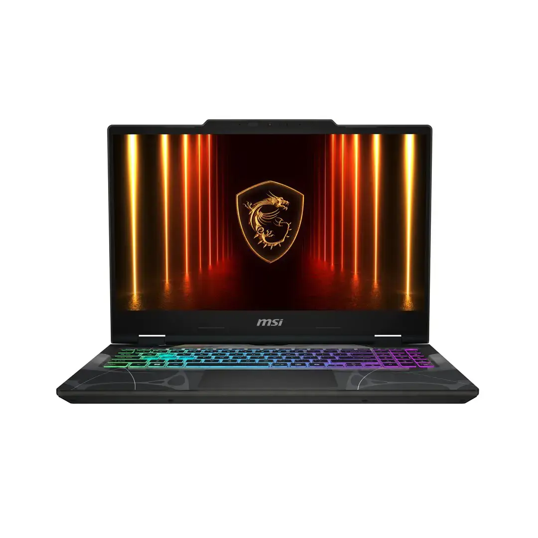 MSI Cyborg 15 B2RWEKG-044XPL Intel Core 5 210H Laptop 39.6 cm (15.6") Full HD 16 GB DDR5-SDRAM 512 GB SSD NVIDIA GeForce RTX 5050 Wi-Fi 6E (802.11ax) Free DOS Black