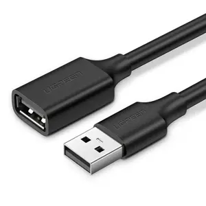 Ugreen 10316, 2 m, USB A, USB A, USB 2.0, 480 Mbps, juodas