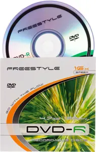 "Omega Freestyle" DVD-R 4,7 GB 16x saugi pakuotė