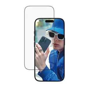 PanzerGlass Screen Protector iPhone 2025 6.3" Pro | Ultra- Wide Fit w. EasyAligner | PanzerGlass