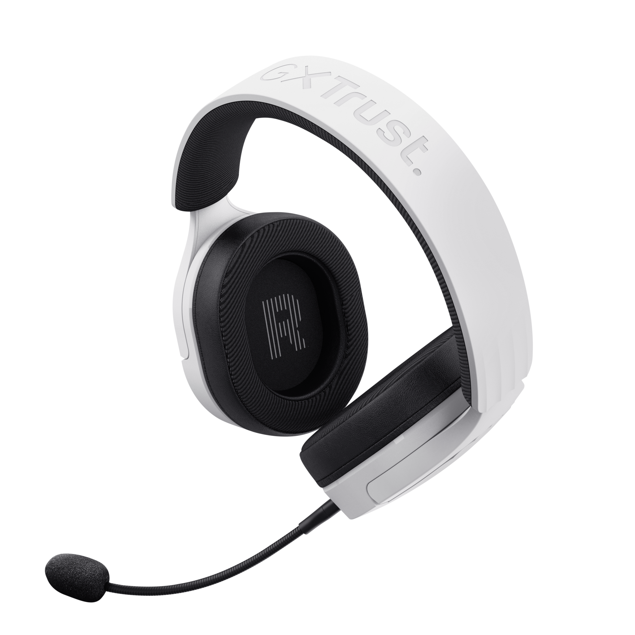 Trust GXT 491W FAYZO, Wired & Wireless, Gaming, 20 - 20000 Hz, 290 g, Headset, Black, White