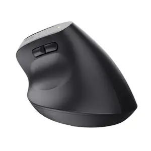 Trust Bayo+, Right-hand, Vertical design, Optical, RF Wireless + Bluetooth, 2400 DPI, Black