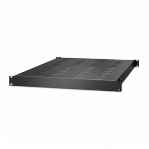 APC ER7SHELFS, Rack shelf, Black, 50 kg, 1U, 48.3 cm (19"), 485 mm