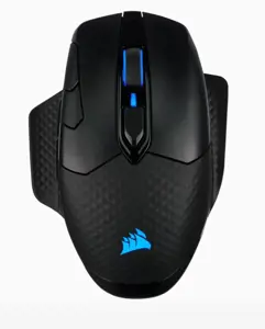 CORSAIR DARK CORE RGB PRO belaidė FPS/MOBA žaidimų pelė su SLIPSTREAM technologija, juodos spalvos,…