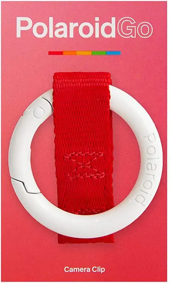 Polaroid Go Camera Clip, red