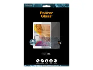 PanzerGlass™ Apple iPad 10.2″ | Ekrano apsauga Stiklas, Skaidri ekrano apsauga, 25,9 cm (10,2"), grūdintas stiklas, polietileno tereftalatas (PET), 57 g, 1 vnt.