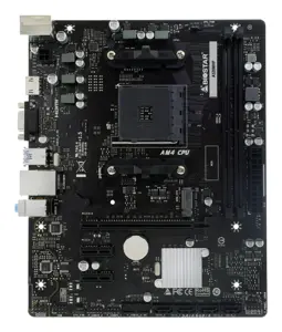 Mainboard BIOSTAR AMD A520 SAM4 Micro-ATX Memory DDR4 Memory slots 2 2xPCI-Express 3.0 1x 1xPCI-Express 3.0 16x 1xM.2 1x15pin D-sub 1xHDMI 4xUSB 2.0 2xUSB 3.2 1xPS/2 1xRJ45 3xAudio port A520MHP