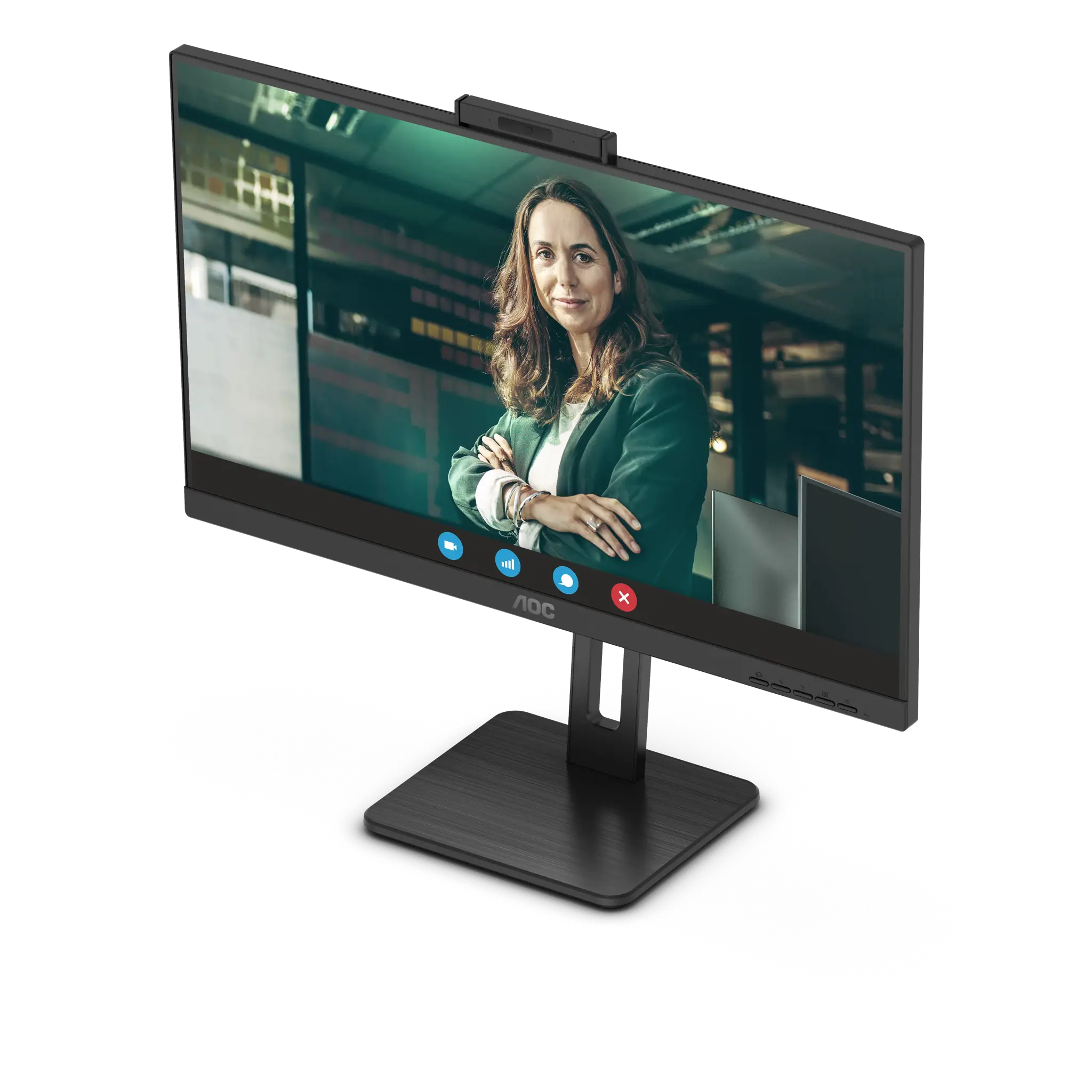 Monitorius AOC Q27P3CW 27inch VA TFT 2560x1440 HDMI DP USB Black