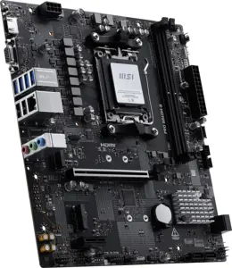 Mainboard MSI AMD B840 SAM5 Micro-ATX Memory DDR5 Memory slots 2 PROB840M-B